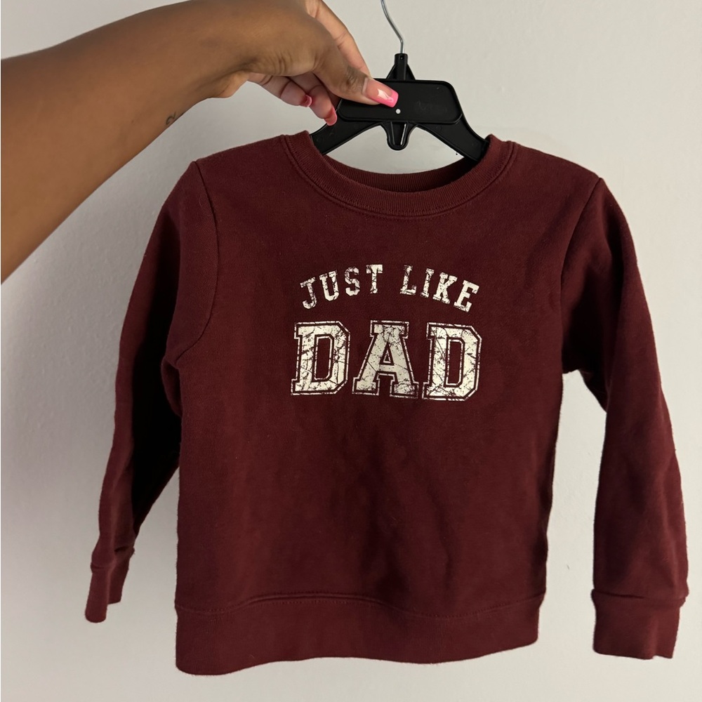 Toddler boy sweat shirt